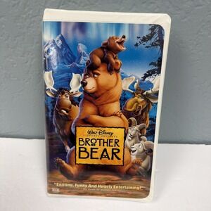 Disney Brother Bear VHS 2004 White Clamshell Case